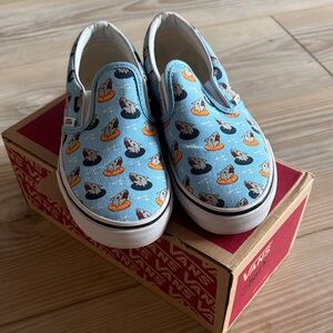 Youth Slip-On Vans -FLOATIE SHARKS!